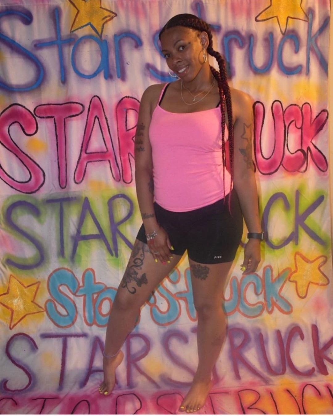 Custom Graffiti Art Backdrop